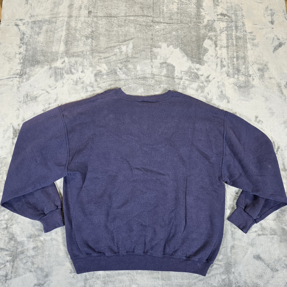 Vintage Russell Athletic Men's Navy Pullover Sweater Size XL - Picture 4 of 5